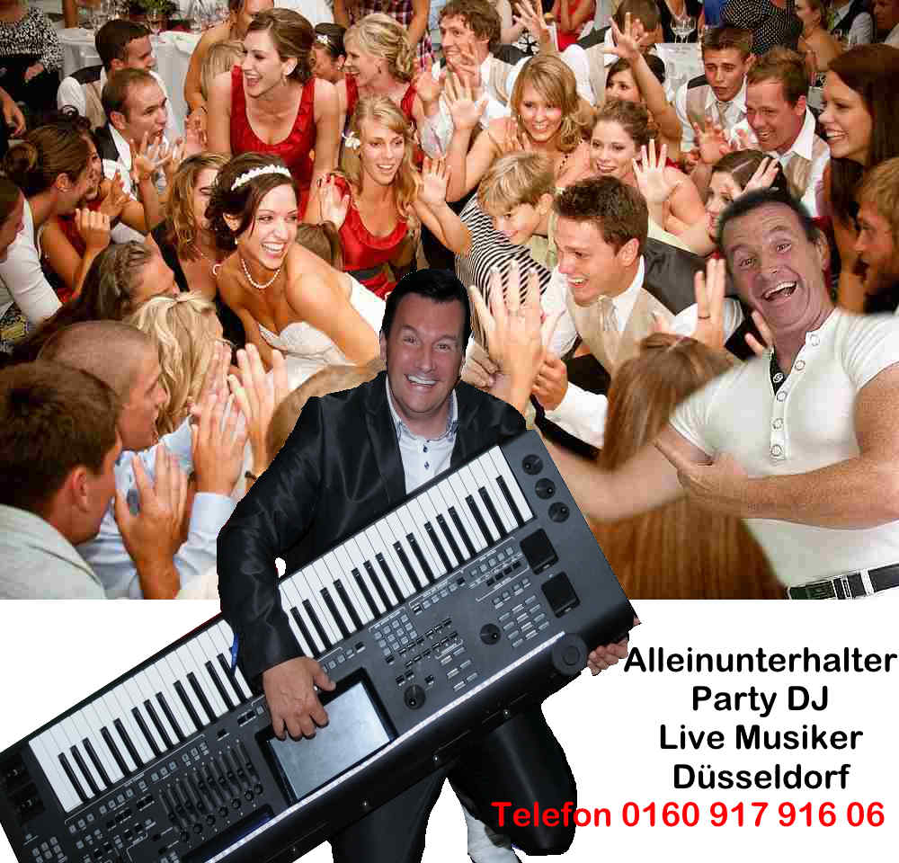 Alleinunterhalter Düsseldorf Unterbach - DJ Düsseldorf mit top Anlage und super Referenzen