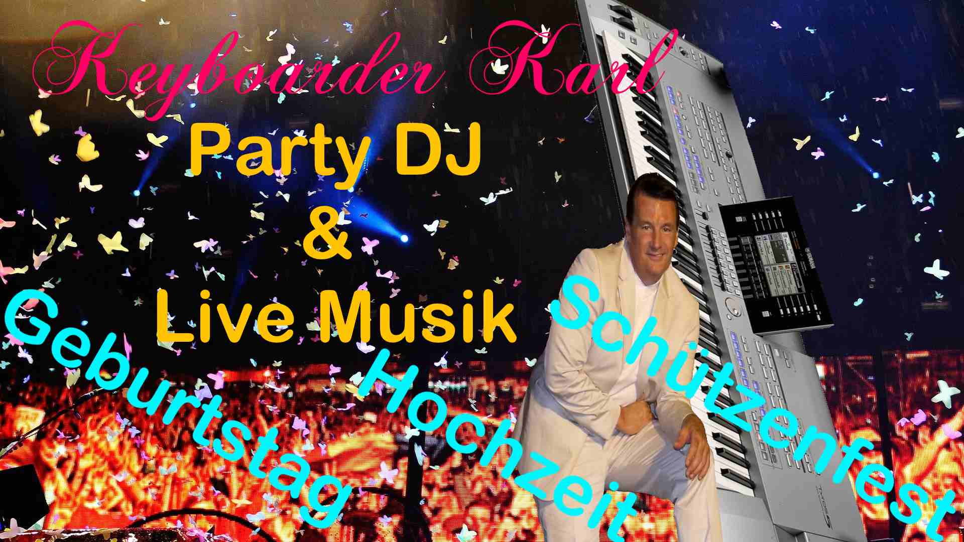 Alleinunterhalter Düsseldorf und Party DJ Düsseldorf - zum Festpreis